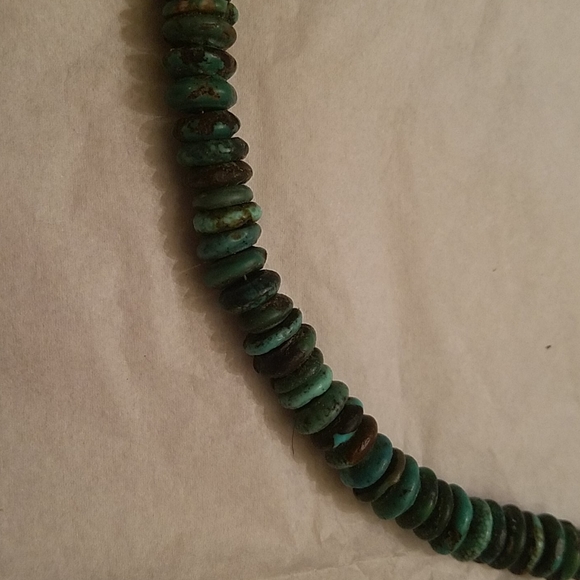 3 vintage turquoise necklaces - Picture 4 of 10